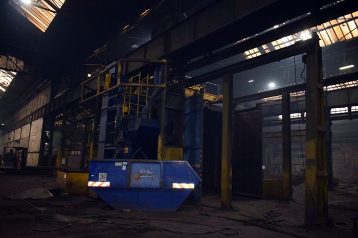 DİSA KUMLAMA MAKİNASI 20 TON