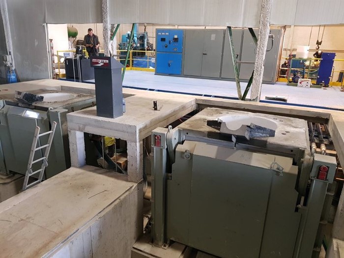 INDUCTOTHERM OCAK 3+5 TONLUK
