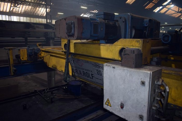 DİSA KUMLAMA MAKİNASI 20 TON