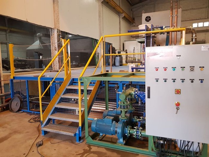INDUCTOTHERM OCAK 3+5 TONLUK