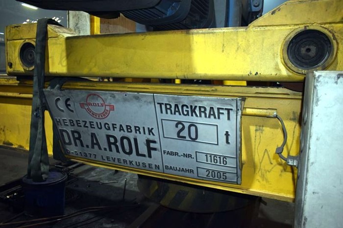 DİSA KUMLAMA MAKİNASI 20 TON